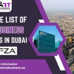 Complete List of IFZA Business Activities in Dubai 
