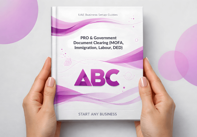 PRO & Government Document Clearing (MOFA, Immigration, Labour, DED)