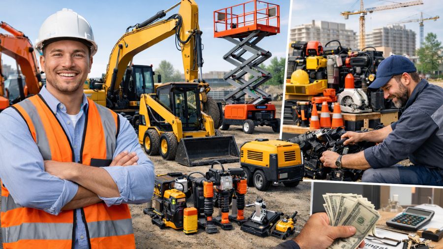 Benefits of Setting Up an Equipment Rental Business