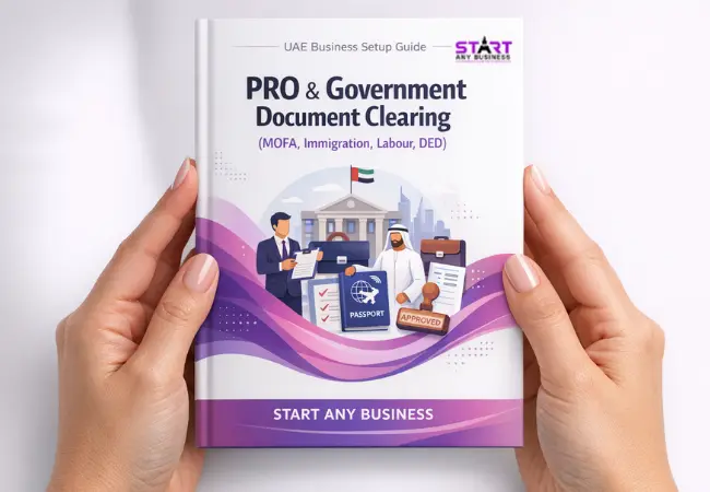 PRO & Government Document Clearing (MOFA, Immigration, Labour, DED) Guide