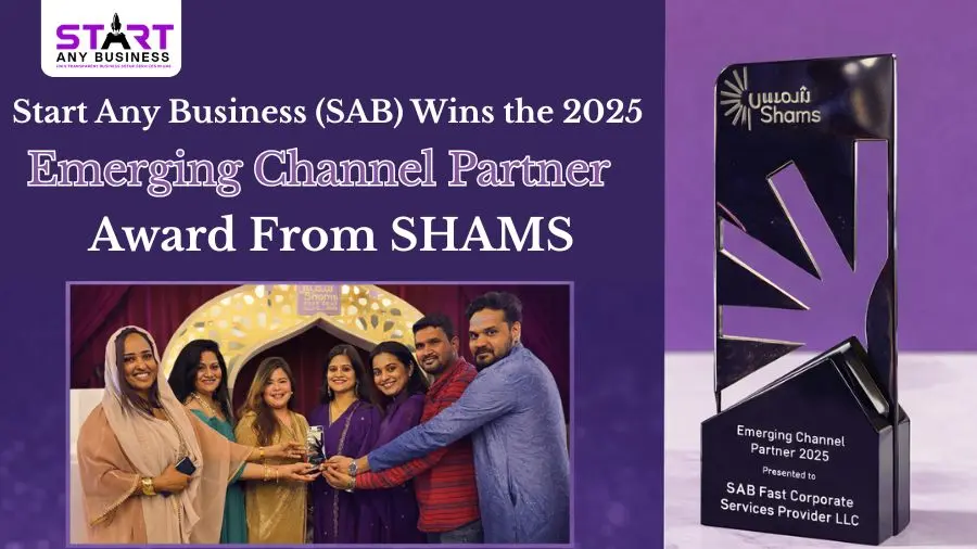 You are currently viewing Start Any Business (SAB) Wins the 2025 Emerging Channel Partner Award from SHAMS