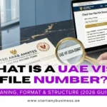 What is a UAE Visa File Number? Meaning, Format & Structure (2026 Guide)