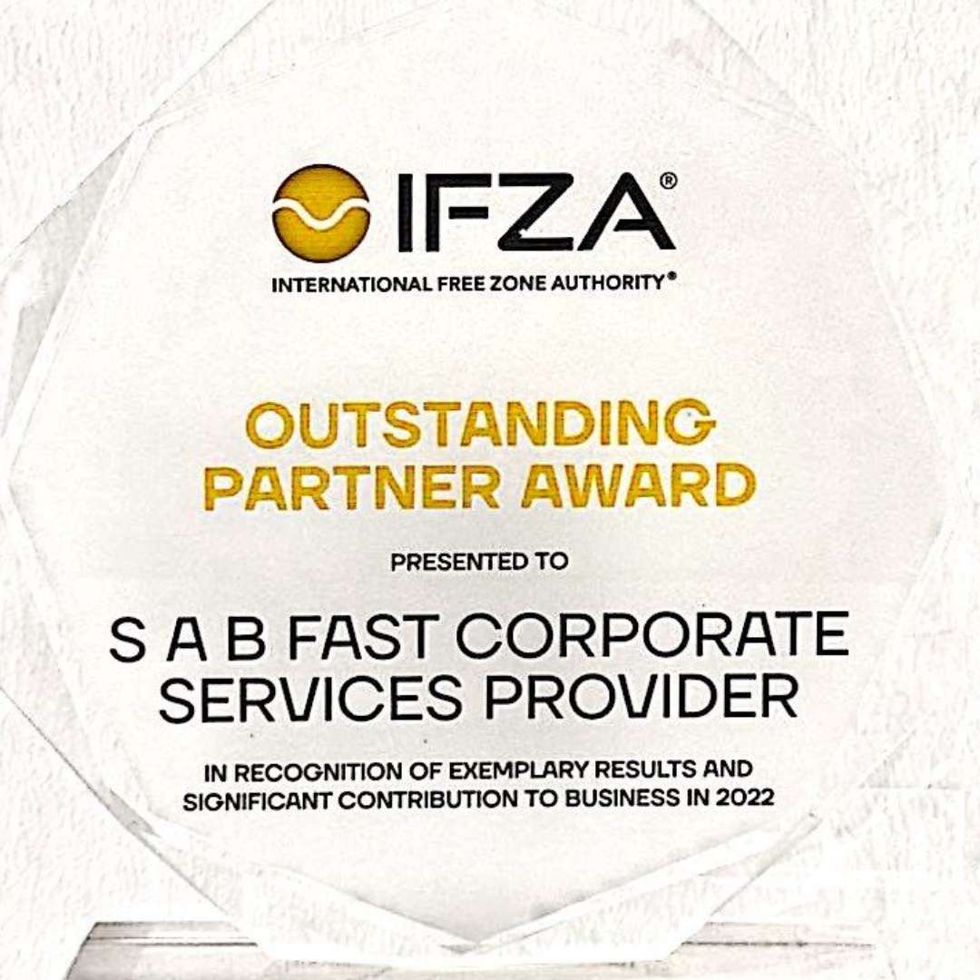 IFZA Outstanding Partner Award 2022