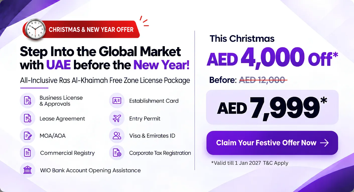 RAK Free Zone New Year Offer